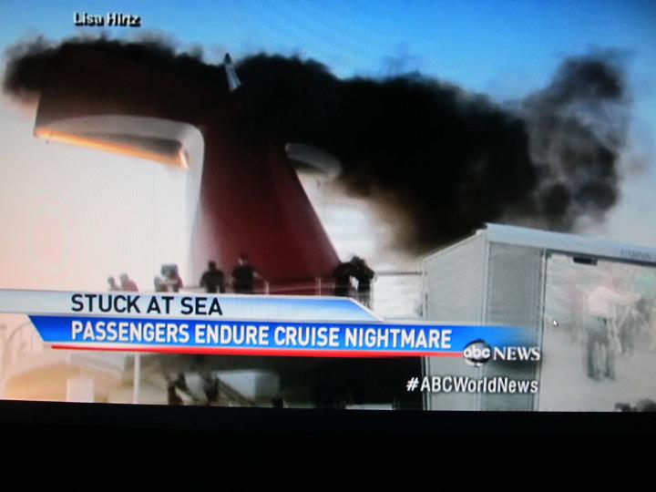 Carnival Triumph Cruise Ship Fire 